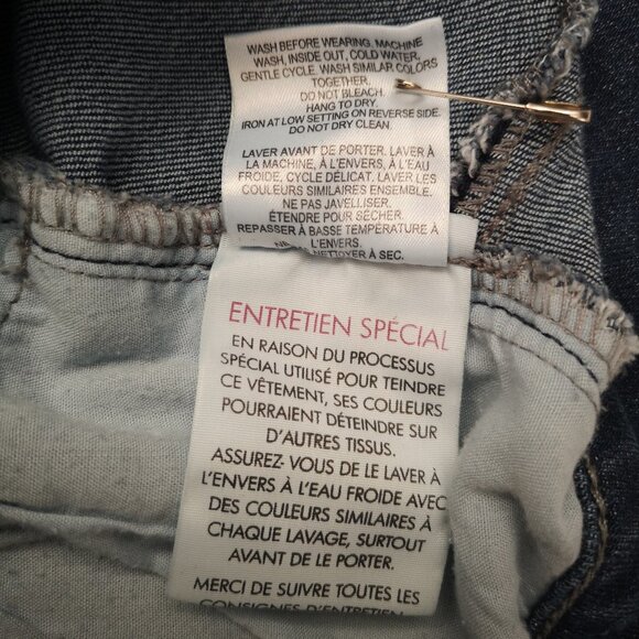 DC Jeans Medium Wash Ladies Size 20 Curvy Zipper & Button Closure Blue Jeans - Picture 7 of 11